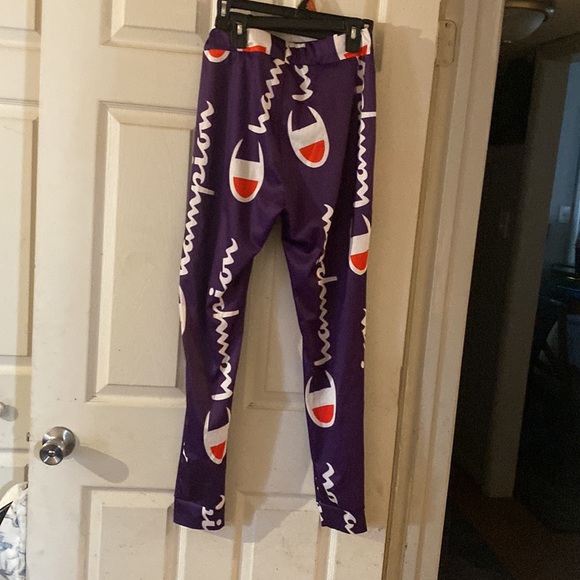 2pcs pants suit champion style purple - Picture 3 of 8